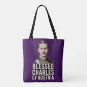 Blessed Karl Austria Emperor Catholic Christian  トートバッグ (裏面)