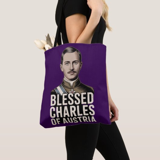Blessed Karl Austria Emperor Catholic Christian  トートバッグ (クローズアップ)