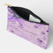 Blessed Light - Enchanted Purple Makeup Bag アクセサリーポーチ (見開き)