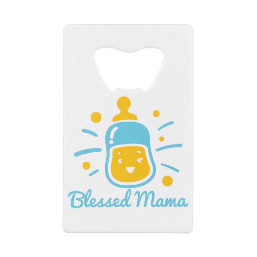 Blessed Mama クレジットカード栓抜き (正面)