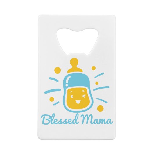 Blessed Mama クレジットカード栓抜き (裏面)