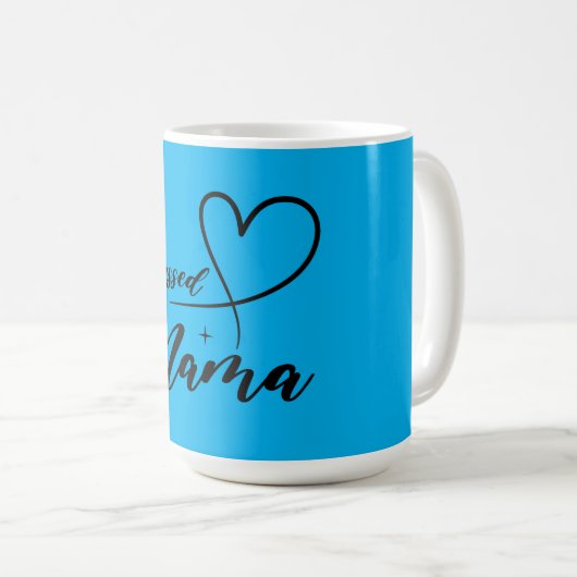blessed Mama コーヒーマグカップ (正面右)