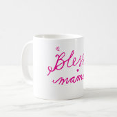 Blessed Mama   コーヒーマグカップ (正面左)