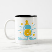 Blessed Mama ツートーンマグカップ (左)