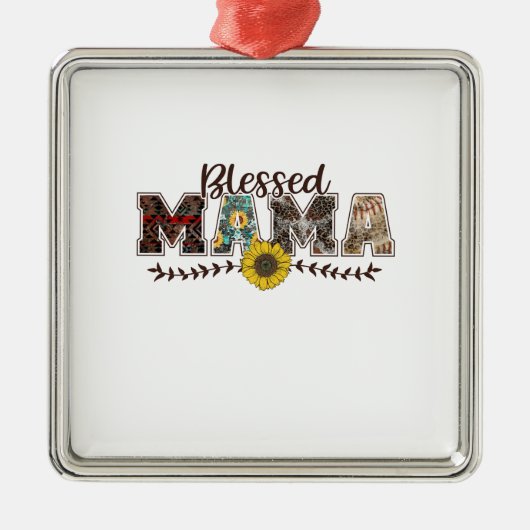 Blessed Mama メタルオーナメント (正面)
