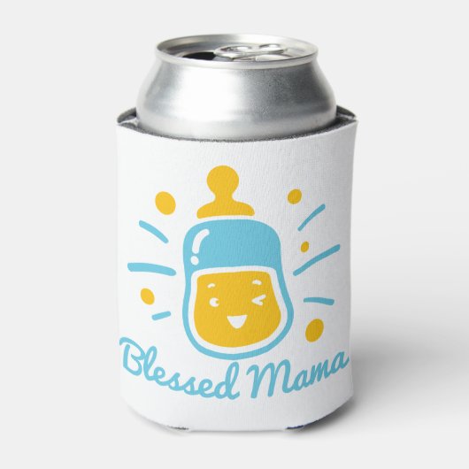 Blessed Mama 缶クーラー (缶正面)