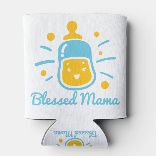 Blessed Mama 缶クーラー (裏面)