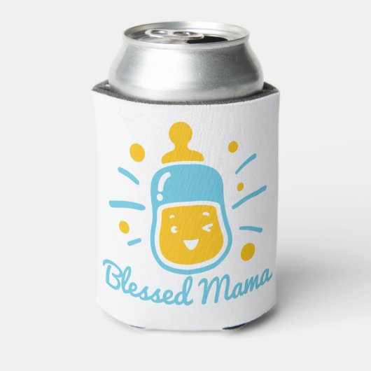 Blessed Mama 缶クーラー (缶裏面)