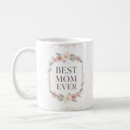Blessed Mama Ever, Mug | Floral Script Mother Mug コーヒーマグカップ