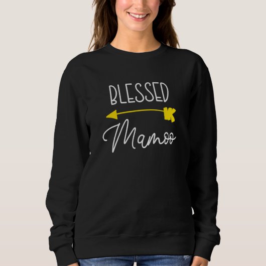 Blessed Mamoo Cute Cool スウェットシャツ (正面)