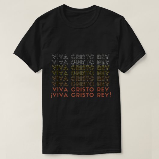 Blessed Miguel Pro Viva Cristo Rey Mexican Catholi Tシャツ (デザイン正面)