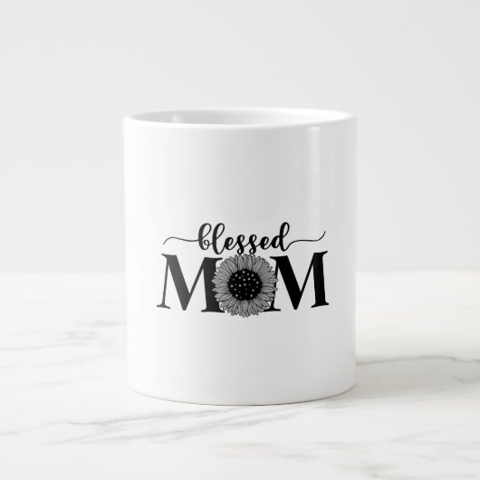 Blessed Mom ジャンボコーヒーマグカップ (正面)