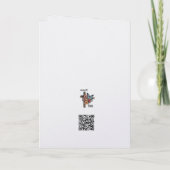 Blessed Mother In Stained Glass Sympathy カード (裏面)