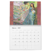 Blessed Mother Mary Calendar of Catholic images カレンダー (2月 2027)