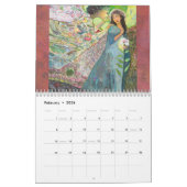 Blessed Mother Mary Calendar of Catholic images カレンダー (2月 2026)