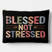 Blessed Not Stressed Accessory Pouch アクセサリーポーチ (正面)