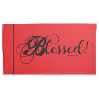 Blessed! Pillow Case Set (Red) 枕カバー