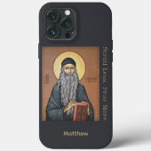 Blessed Seraphim Rose of Plantita Custom Name Case-Mate iPhoneケース (裏面)