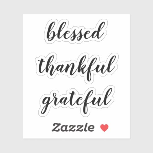 blessed stickers シール (シート)