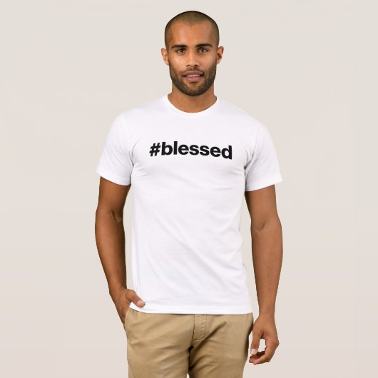 #blessed tシャツ (正面フル)