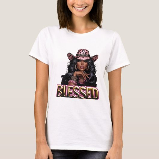 Blessed T-Shirt – Faith-Inspired Comfort & Style Tシャツ (正面)