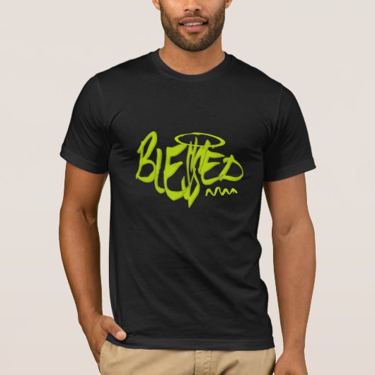 "BLESSED TEE" ショップへようこそ 😉 Tシャツ (正面)