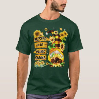 Blessed To Be Called Granna Fall Gnome Sunflowers Tシャツ