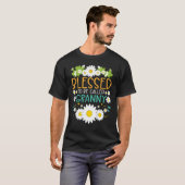 Blessed To Be Called Granny Mothers Day Daisy Flow Tシャツ (正面フル)