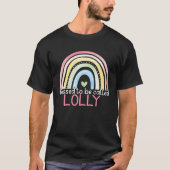 Blessed To Be Called Lolly Rainbow Mother s Day Be Tシャツ (正面)
