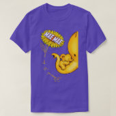 Blessed To Be Called Mae Mae Sunflower Elephant Mo Tシャツ (デザイン正面)