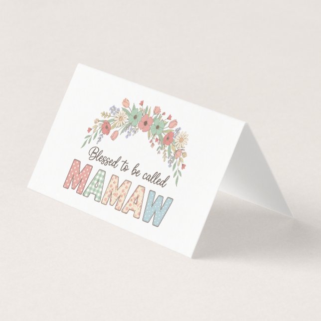 Blessed to be called Mamaw (正面)