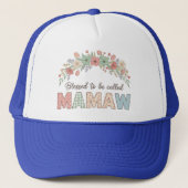 Blessed to be called Mamaw キャップ (正面)