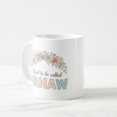 Blessed to be called Mamaw コーヒーマグカップ (正面左)