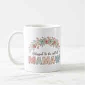 Blessed to be called Mamaw コーヒーマグカップ (左)
