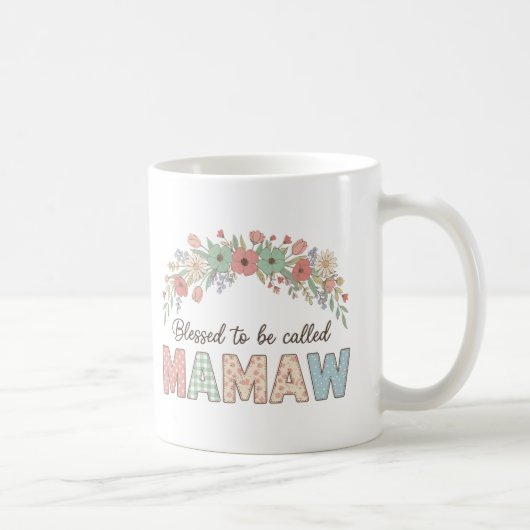 Blessed to be called Mamaw コーヒーマグカップ (右)