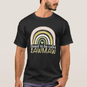 Blessed To Be Called Mawmaw Boho Rainbow Mother s  Tシャツ (正面)
