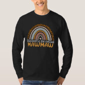 Blessed To Be Called Mawmaw Leopard Rainbow Best M Tシャツ (正面)