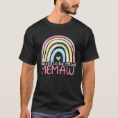 Blessed To Be Called Memaw Rainbow Mother s Day Be Tシャツ (正面)