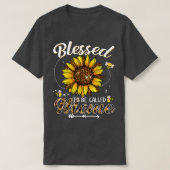 Blessed To Be Called Meme Funny Leopard Sunflower  Tシャツ (デザイン正面)