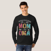 Blessed To Be Called Mom and Oma  Grandma Mothers  Tシャツ (正面フル)