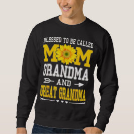 Blessed to Be Called Mom Grandma Great Grandma スウェットシャツ