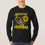 Blessed To Be Called Momma Cute Sunflower Mother s Tシャツ (正面)