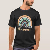 Blessed To Be Called Momma Rainbow Mothers Day Mom Tシャツ (正面)