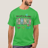 Blessed to Be Called Mommom Floral Mothers Day boy Tシャツ (正面)