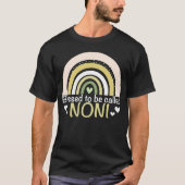 Blessed To Be Called Noni Boho Rainbow Mother s Da Tシャツ (正面)