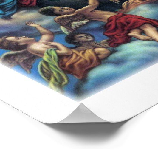 Blessed Trinity Prayer for Unity Poster ポスター (角)