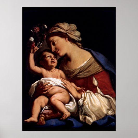 Blessed Virgin Mary and Infant Child Jesus -Sirani ポスター (正面)