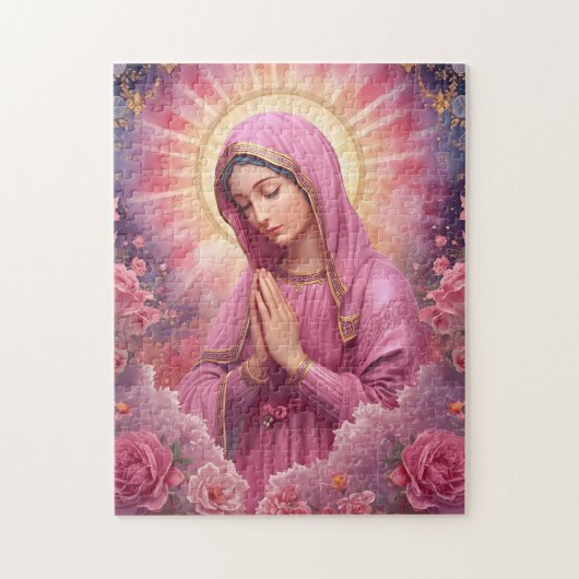 Blessed VIrgin Mary Picture ジグソーパズル (縦)