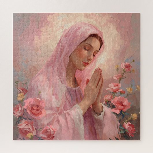Blessed VIrgin Mary Picture ジグソーパズル (縦)