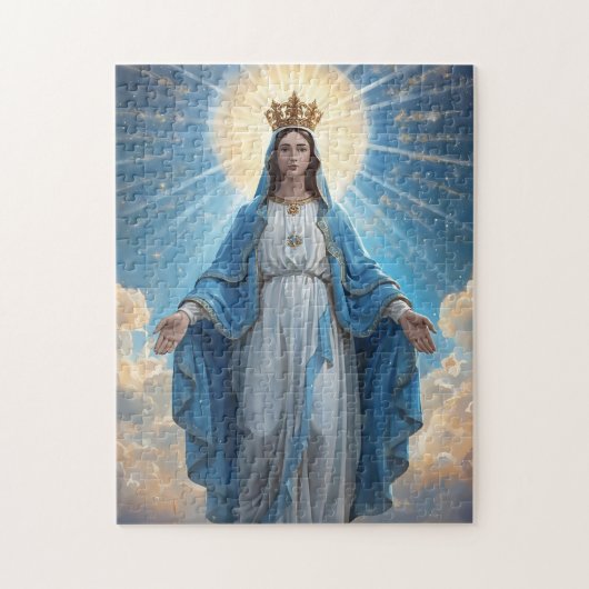 Blessed VIrgin Mary Picture ジグソーパズル (縦)
